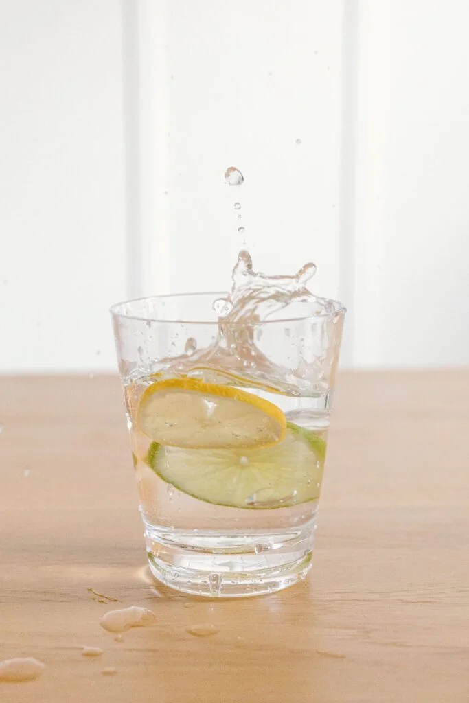 lemon water