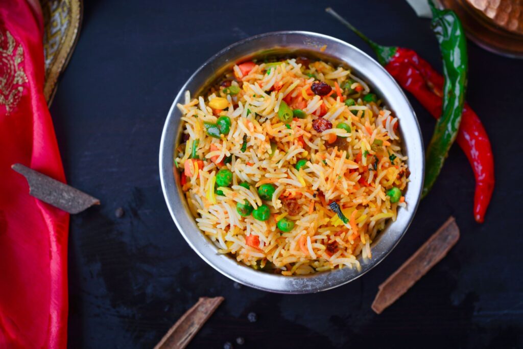 Biryani with Indian Spices